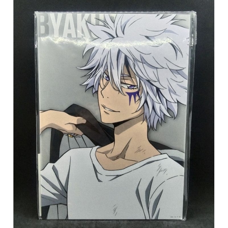 🌋ถูกลิขสิทธิ์🌋ของสะสม แผ่นแข็ง มีขาตั้ง เบียคุรัน ครูพิเศษจอมป่วนรีบอร์น (Katekyo Hitman Reborn!: By