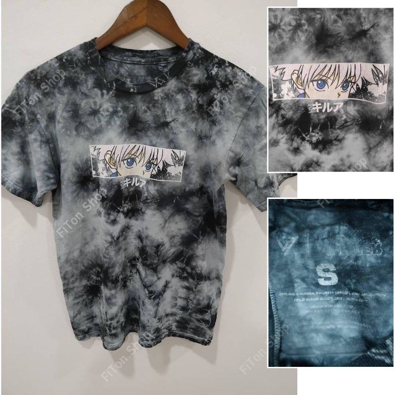 เสื้อยืดมัดย้อมลายการ์ตูน Hanter X Hanter