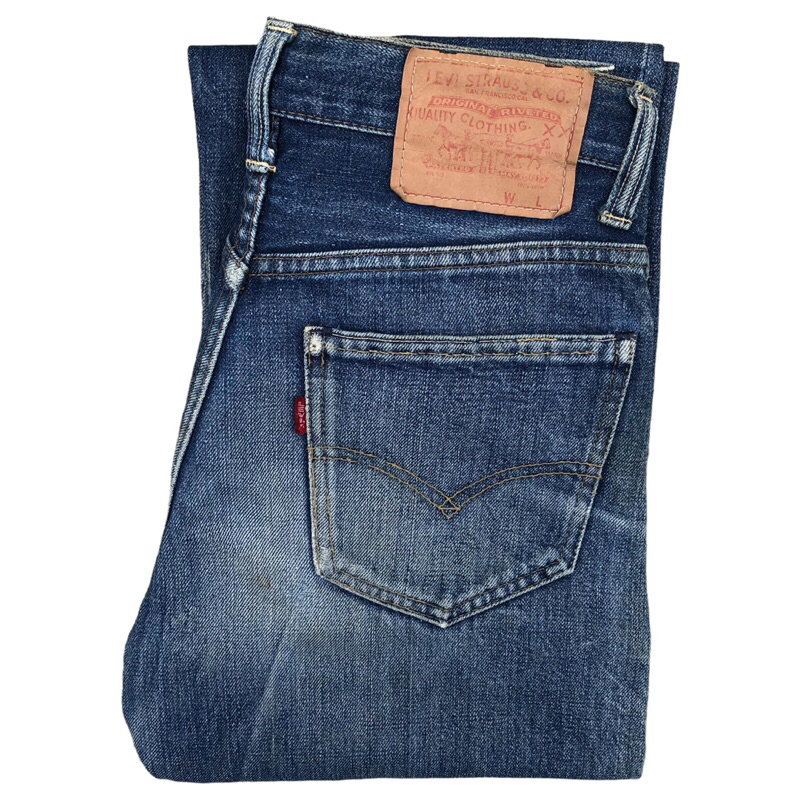 Vgt 60’s Levi’s 502-0117 Big E  Made in Usa