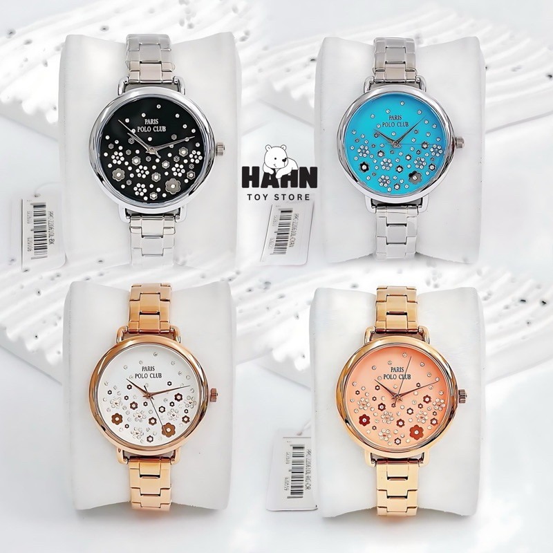 นาฬิกาข้อมือ PARIS POLO CLUB PPC- 220610L ประกันศูนย์ไทย 1 ปี พร้อมกล่องแบรนด์