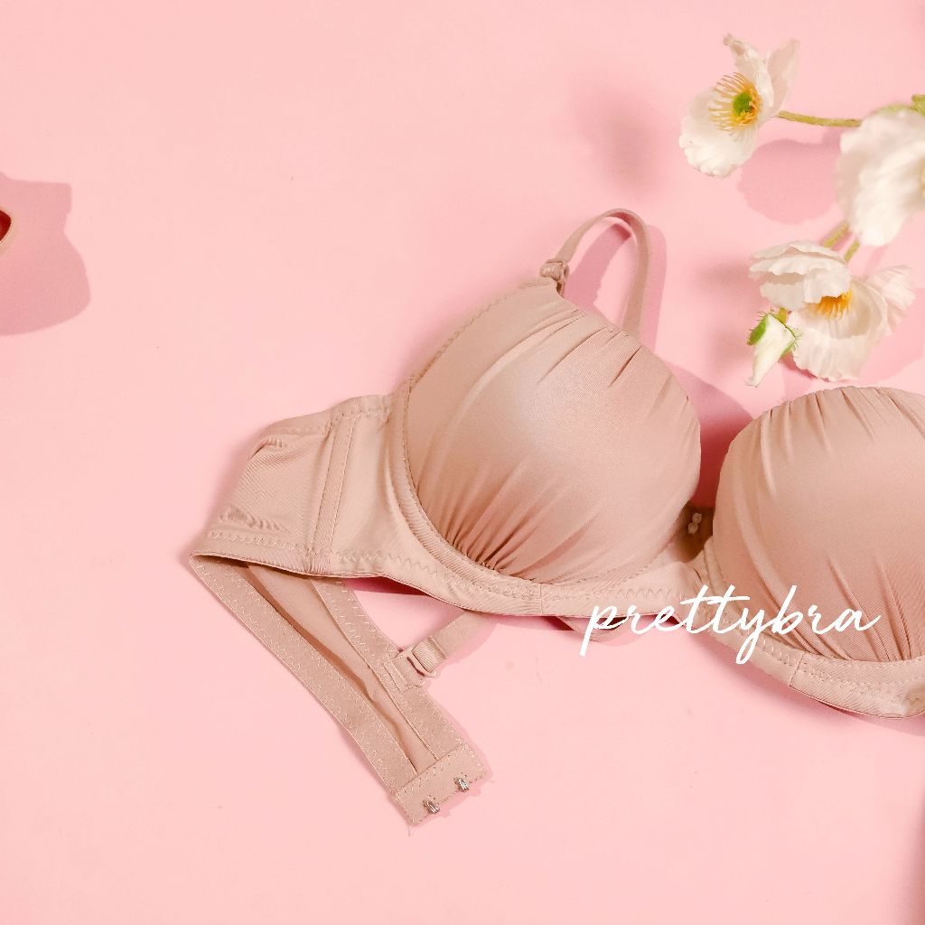 เสื้อในมีโครง ฟองน้ำหนาปานกลาง เต็มเต้า ขอบย่น#keeya3010 - รูปที่ 2