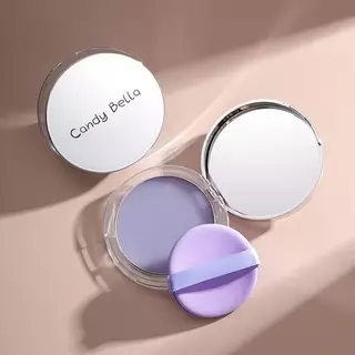 C.258. Candy Bella (ของแท้) เนื้อเจลโปร่งใส ไร้แป้ง บลูบล็อคควบคุมความมัน สีม่วง ติดทนนาน สามมิติ