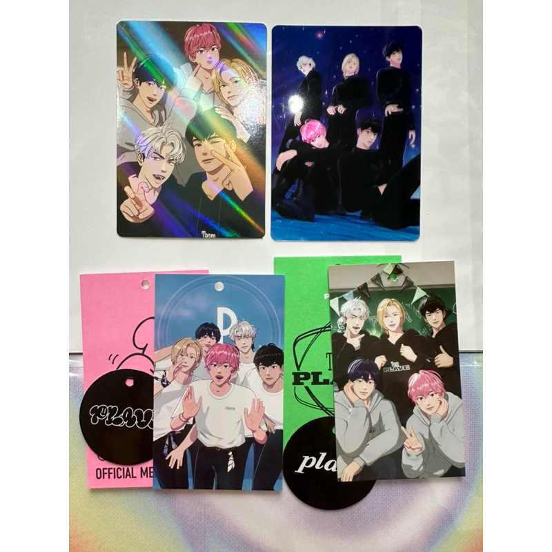 (พร้อมส่งส่ง ของวันเสาร์-จันทร์) PLAVE- การ์ด แท็กเสื้อ แฟ้ม ตั๋ว