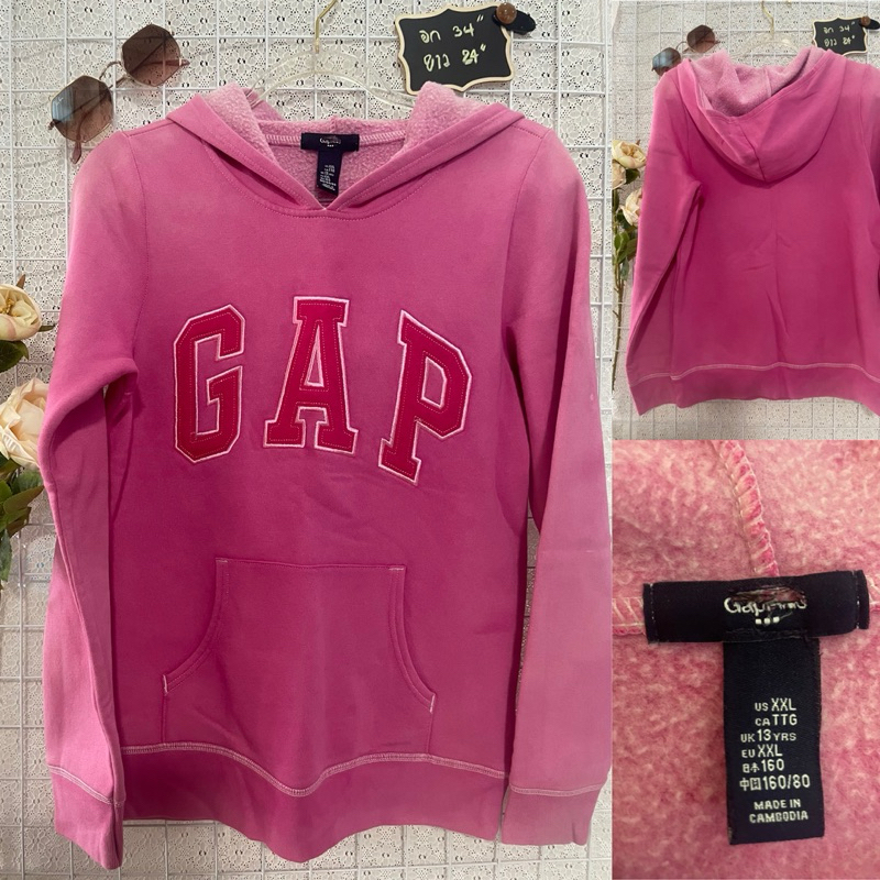 เสื้อกันหนาว Gap สีชมพู