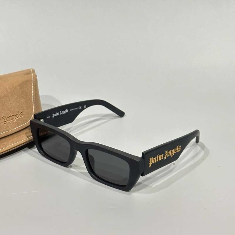 PALM ANGELS Sunglasses โลโก้สีทอง (ของแท้100%)