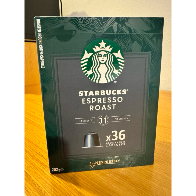[พร้อมส่ง]☕☕Starbucks Capsule : Espresso Roast แคปซูลกาแฟ สตาร์บัค เอสเปรสโซ่ โรสต์ (บรรจุกล่องละ 36 แคปซูล)