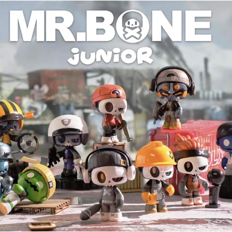 [กดโค้ดลด 30% ได้] พร้อมส่ง Mr.bone Junior first day แบบเช็คการ์ดไม่แกะซองตัว ของแท้