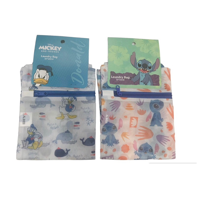 ถุงซักผ้า Donald Duck & Stitch งานลิขสิทธิ์แท้