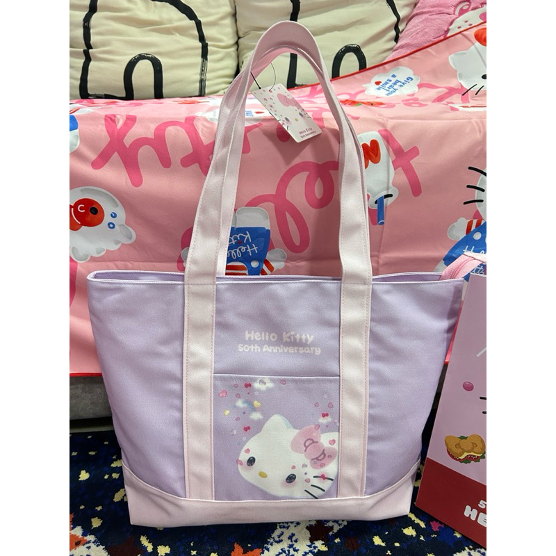 พร้อมส่ง❗️sanrio Helloykitty 50ปี กระเป๋าของแท้จากงานในไทย หิ้วจากชอป