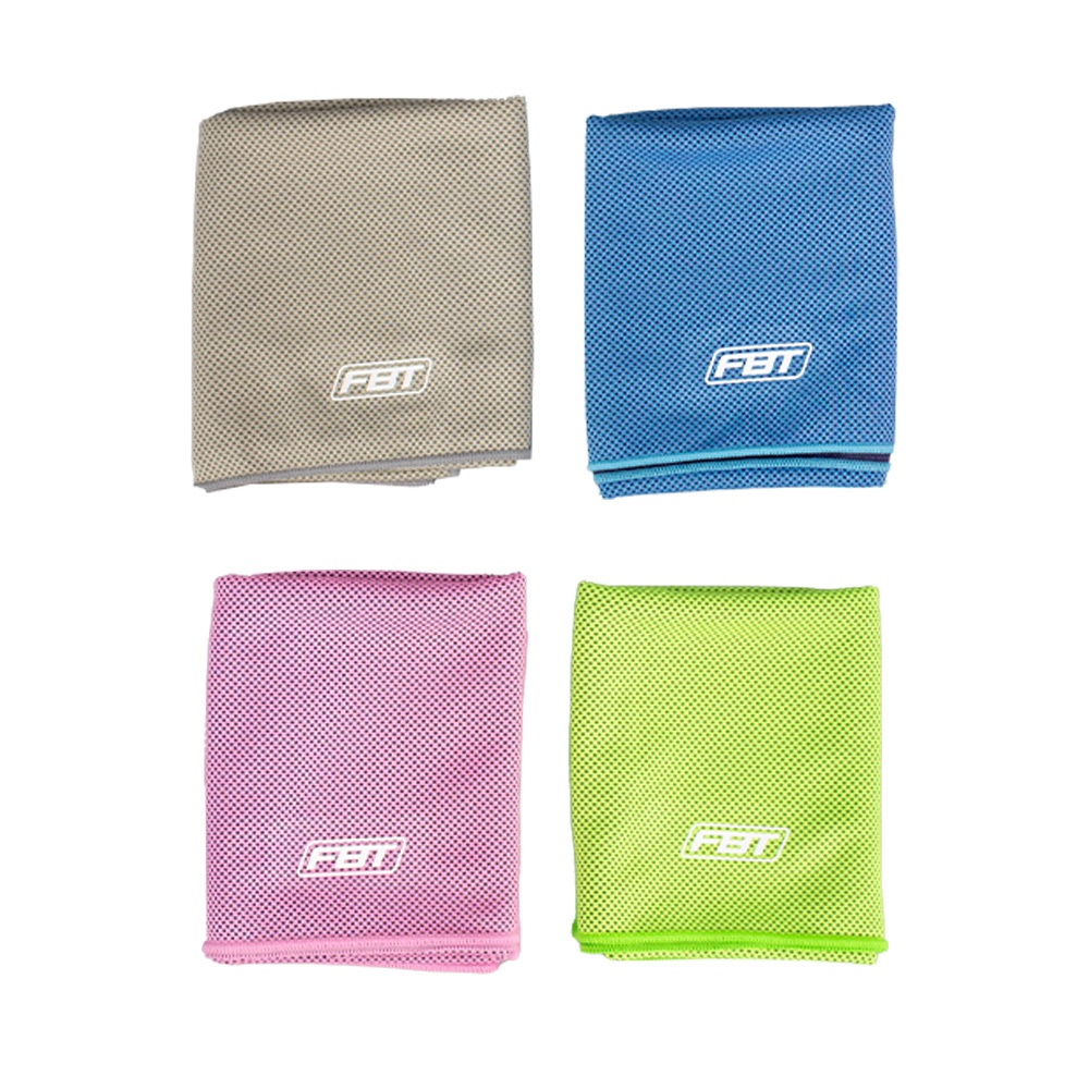 FBT ผ้าเช็ดหน้า เย็น ผ้าเย็นอเนกประสงค์ ผ้าซับเหงื่อ ผ้าสำหรับเล่นกีฬา ซับเหงื่อ แห้งไว ขนาด40X90 ซม. รหัส 82309