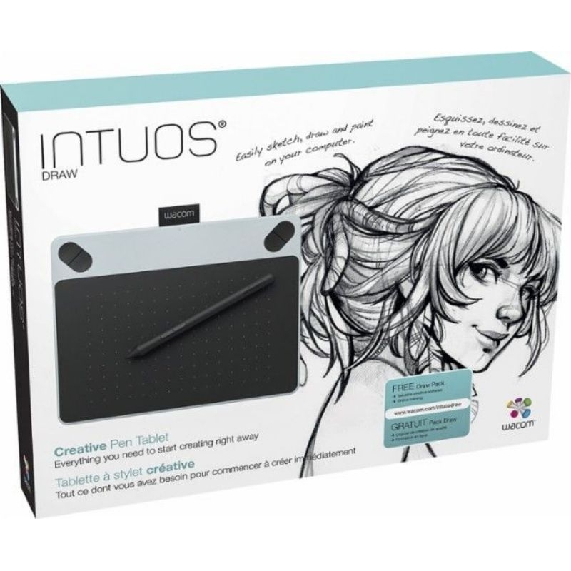 [ส่งฟรีems] Wacom intuos draw(Green)