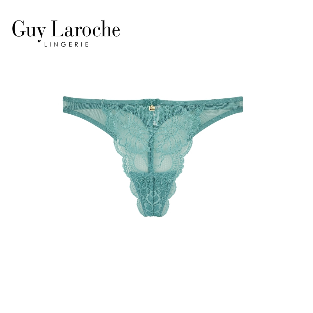 Guy Laroche Lingerie กางเกงใน จีสตริง ลูกไม้ทั้งตัว (Dramatic Collection) กีลาโรช Underwear G-String GU8T97