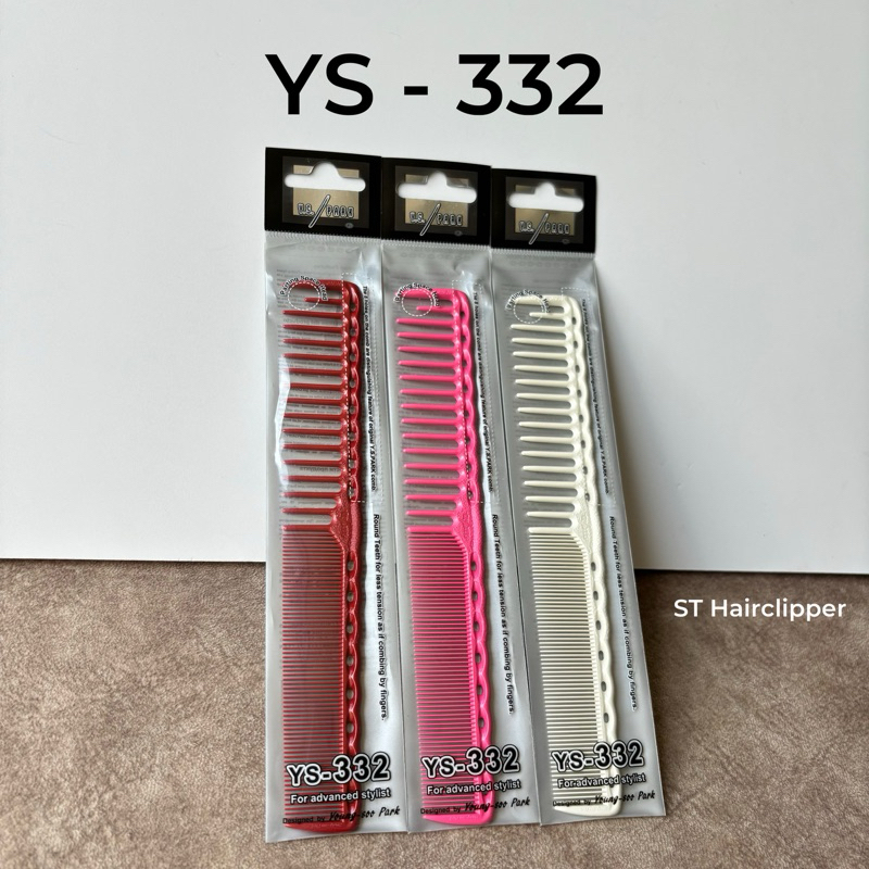 หวี Ys-332 หวีYs-Park หวี Y.S.PARK นำเข้าจากญี่ปุ่น ของแท้100% made in Japan ขนาด 185 มม.