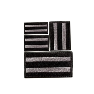 อาร์มธงชาติพรางดำ มีแบบติดตีนตุ๊กแกและแบบไม่ติด