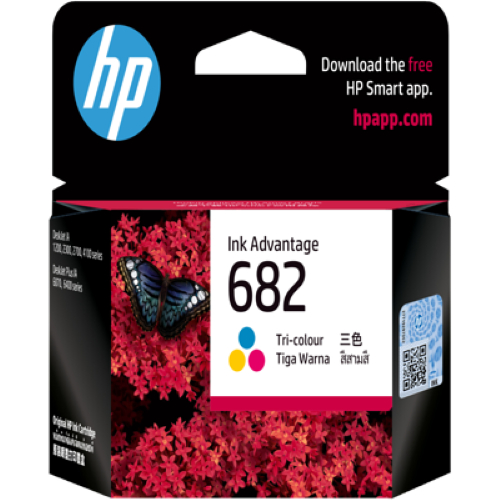 HP หมึกอิงค์เจ็ท รุ่น 682 Tri-Colour หมึก 3 สี