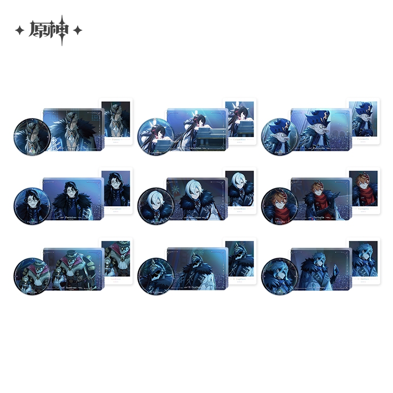 [ พร้อมส่ง / Official ] Genshin Impact Fatui "A Winter Night's Lazzo" เกนชิน อิมแพค Fatui “เรื่องตลกในคืนฤดูหนาว"