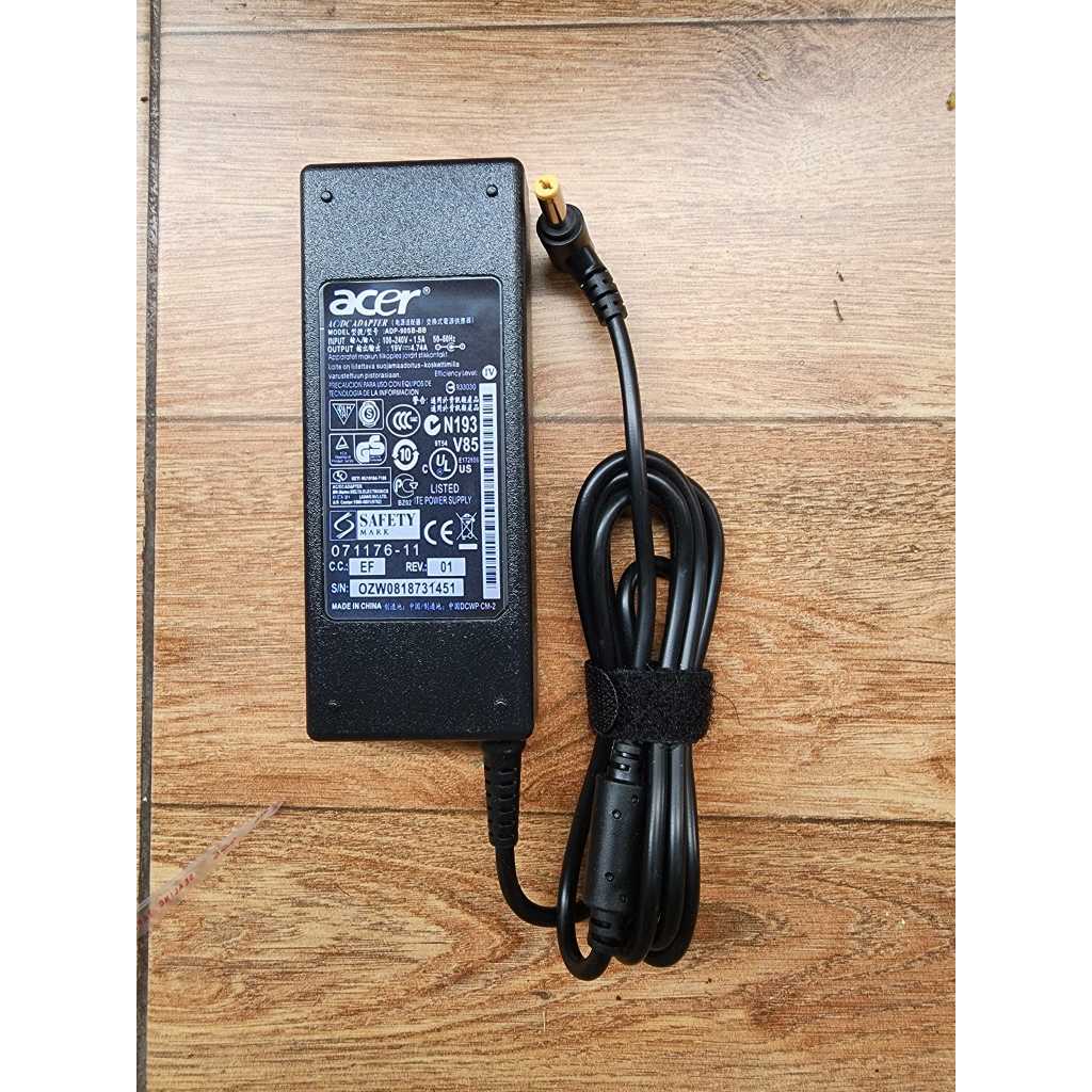 ส่งจากไทย ที่ชาร์จ เอเซอร์ Adapter Notebook acer 19V 4.74A หัวขนาด 5.5x1.7พร้อมส่ง ที่ชาร์จ โน๊ตบุ๊ค โน็ตบุ๊ค