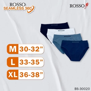 [[ ถูกที่สุด!!! ]] ROSSO กางเกงใน ชาย รุ่น SEAMLESS แบบ FREEDOM ขาเว้า BREIF ไซส์ M - 3XL ครบสี สีดำ สีเทา สีกรม สีขาว