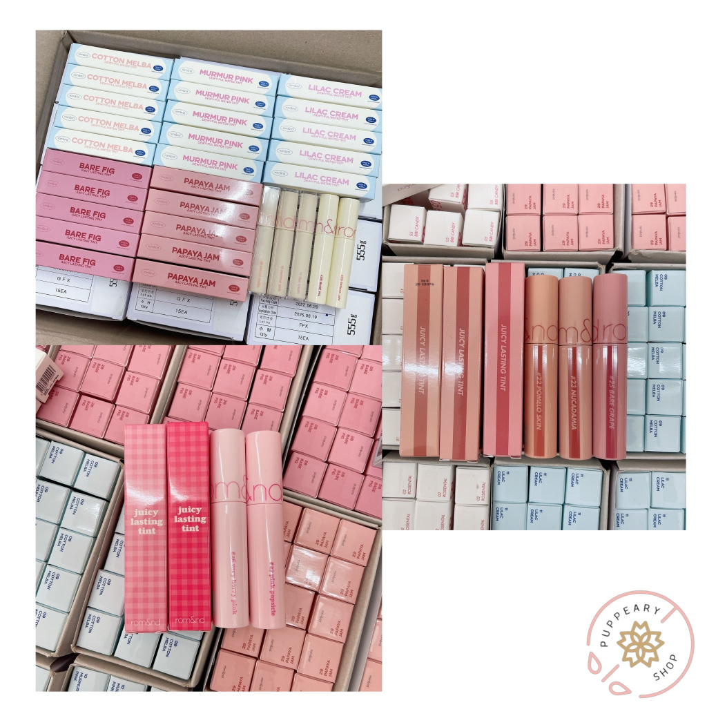 ( แท้/พร้อมส่ง ) ROM&ND JUICY LASTING TINT
