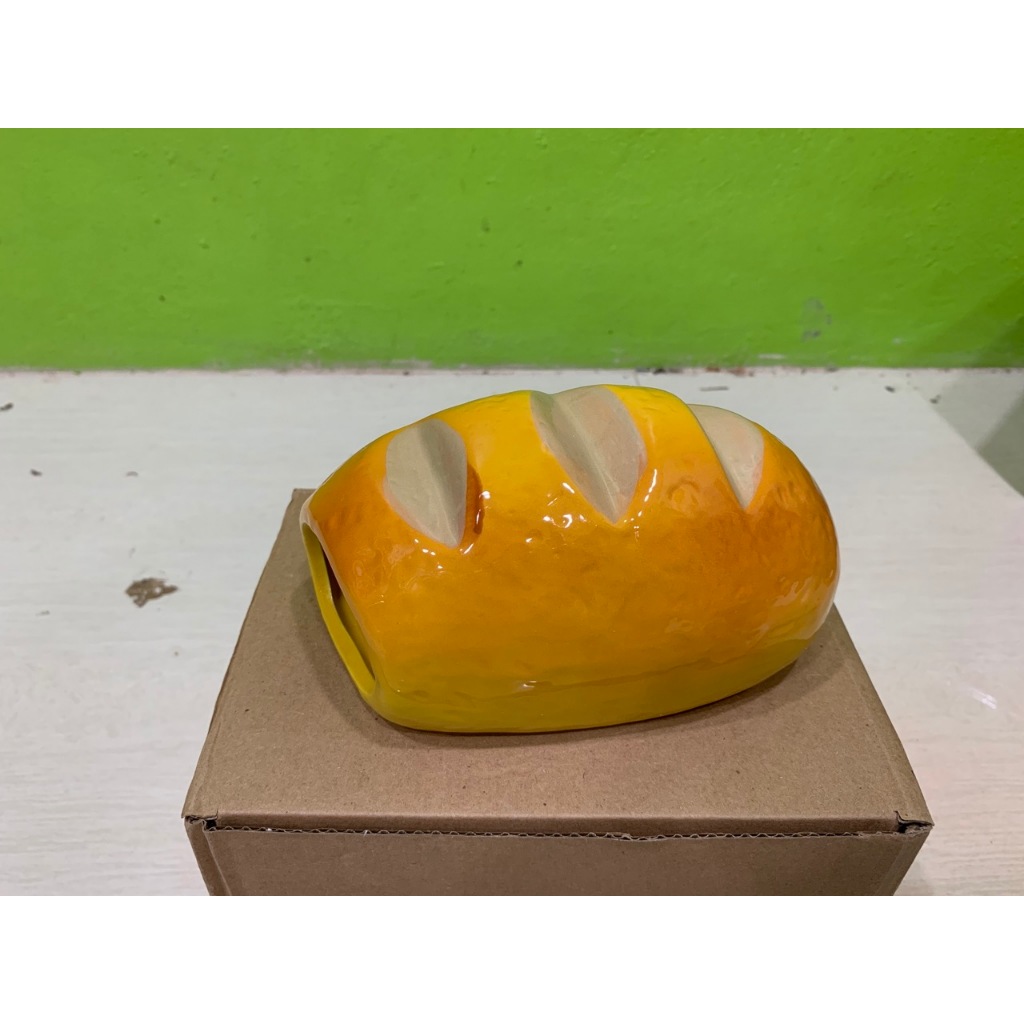 บ้านแฮมสเตอร์ รูปทรงขนมปัง ของเล่นแฮมเตอร์ Hamster House ขนาด 9.3x7.5x15.8 cm - รูปที่ 4