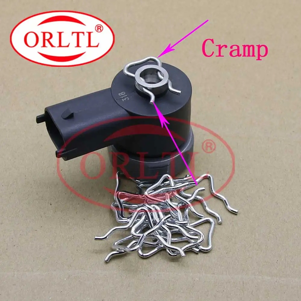 กิ๊บล็อค แคลมป์ล็อค สายไหลกลับหัวฉีดดีเซล Common Rail Bosch Dolphin  1 ชิ้น