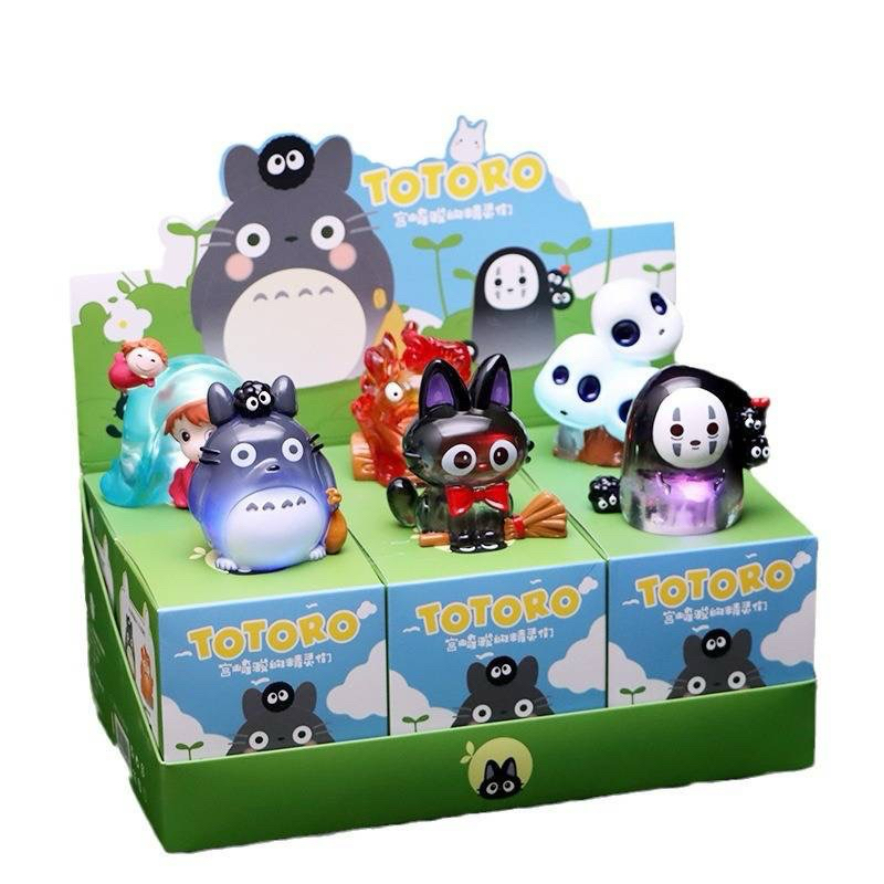 โมเดล กล่องสุ่ม โคมไฟ Totoro 6จุ่ม