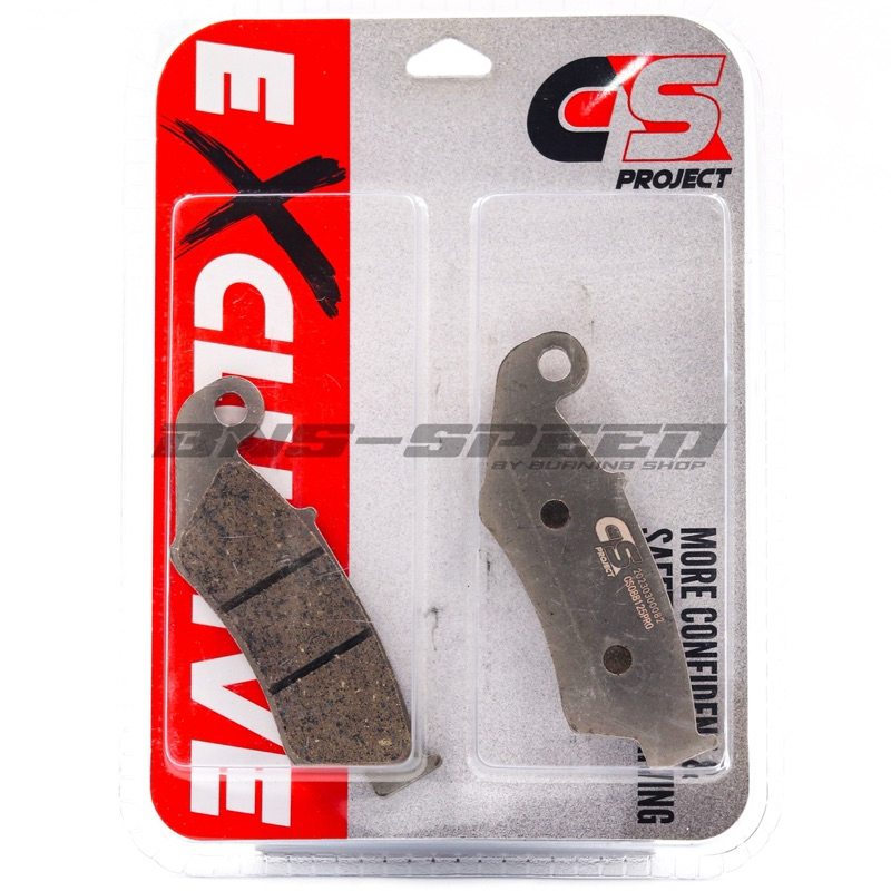 CS Project ผ้าเบรคหน้า YZ125/250/YZ250/450F, CR125/250, CRF250/450R, GASGAS, BETA