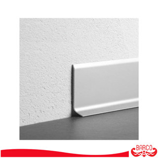 BARCO บัวพื้นอลูมิเนียม 40 มิล 80 มิล ยาว 2 เมตร
