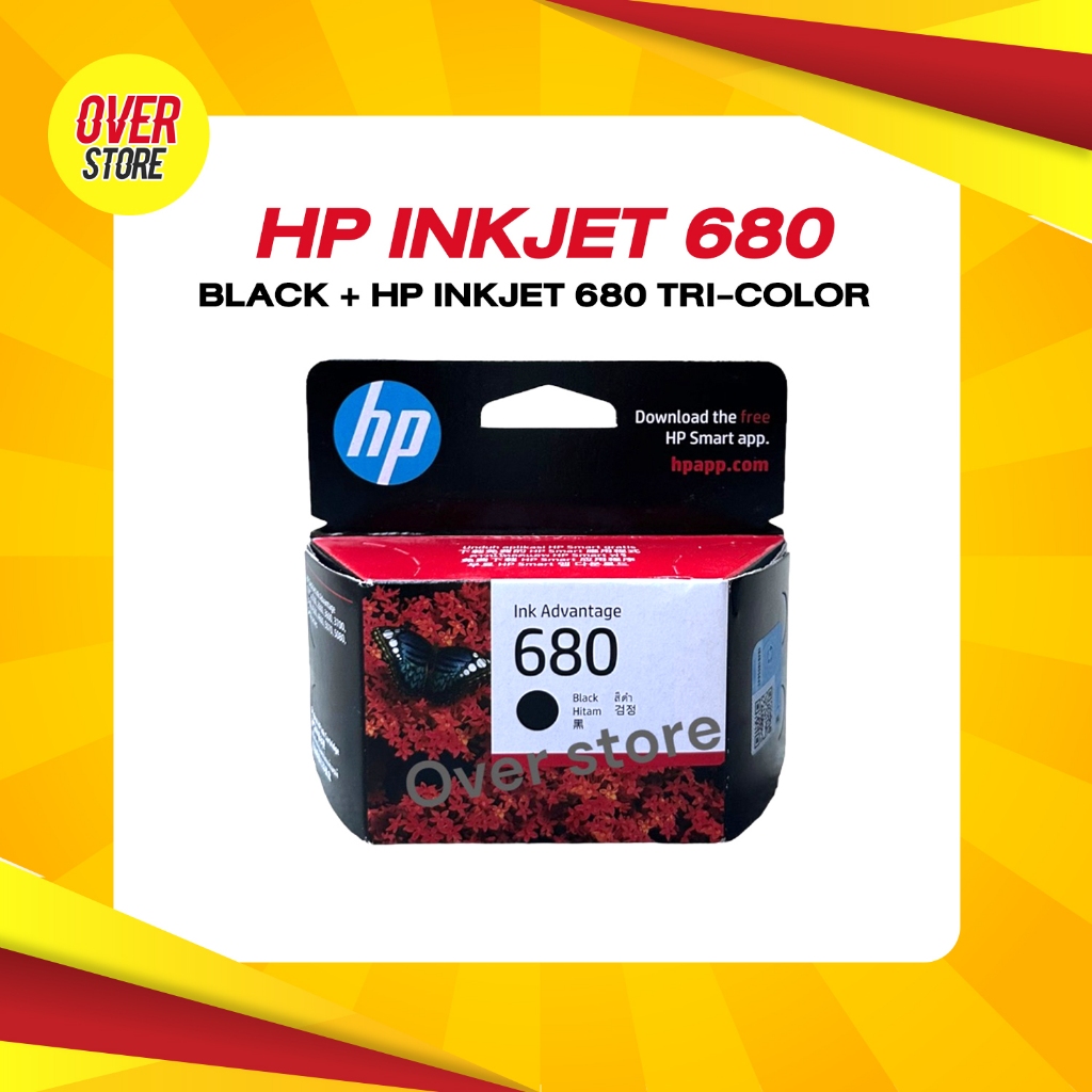 HP INKJET 680 BLACK + HP INKJET 680 TRI-COLOR