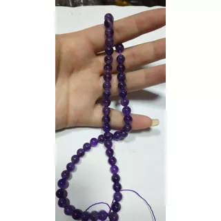 หินอเมทิสธรรมชาติ 4mm6mm8mm10mm12mm