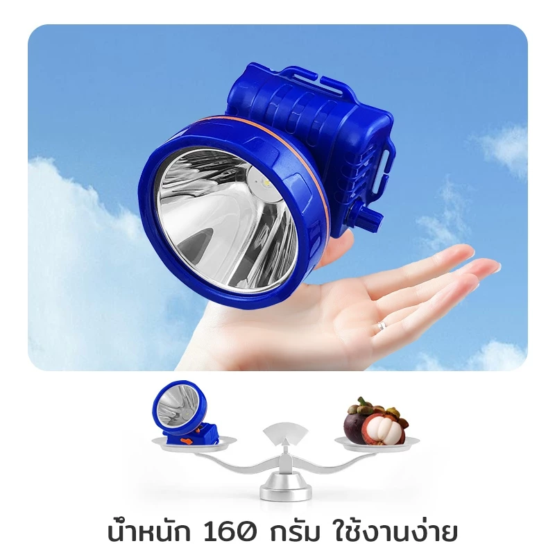 VJP ไฟฉายคาดหัว 100W รุ่น 706 thumbnail 5