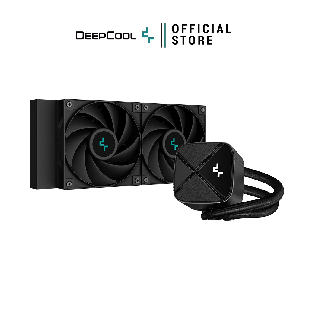 ชุดน้ำระบายความร้อน DEEPCOOL - CPU COOLER LS520S ZERO DARK รับประกันสินค้า 5 ปี