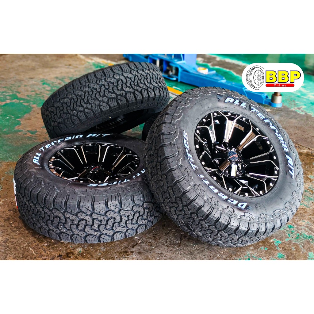 แม็กขอบ16 ดอกไม้, Demon ประกอบยาง ออฟโรด A/T DCENTI 265/70R16 (4ล้อ)