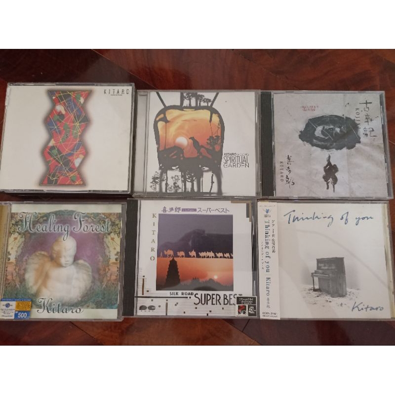 cd music ซีดีเพลง ลิขสิทธิ์แท้ Kitaro แผ่นมือสอง สภาพดี แผ่นนอก