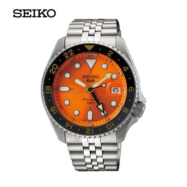 SEIKO นาฬิกาข้อมือ SEIKO 5 SPORTS AUTOMATIC G.M.T รุ่น SSK005K ขนาด 42.5 mm.