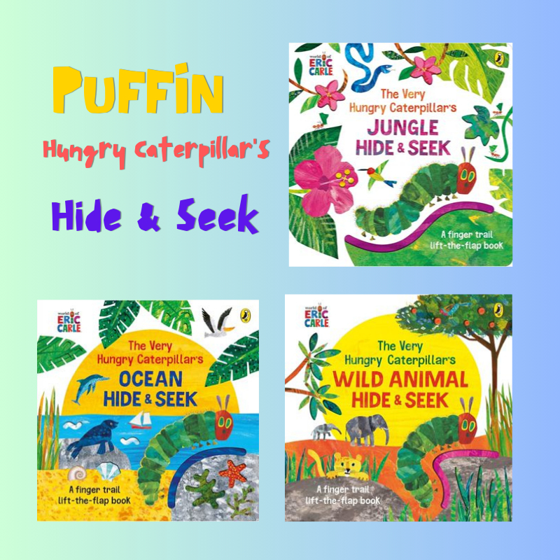 DKTODAY หนังสือ PUFFIN :  Hungry Caterpillar's Hide & Seek Series