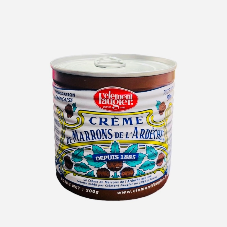 CLEMENT FAUGIER Chestnut Cream 500g. เกาลัดบด ชนิดหวาน ยี่ห้อเคลมองท์ฟาร์เจีย ขนาด 500 กรัม