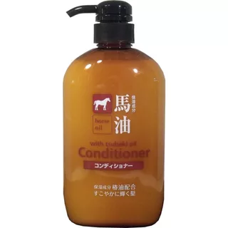 Kumano Yushi Horse Oil Soap, Shampoo & Conditioner 600 ml ผลิตภัณฑ์ทำความสะอาดร่างกาย น้ำมันม้า จากญี่ปุ่น