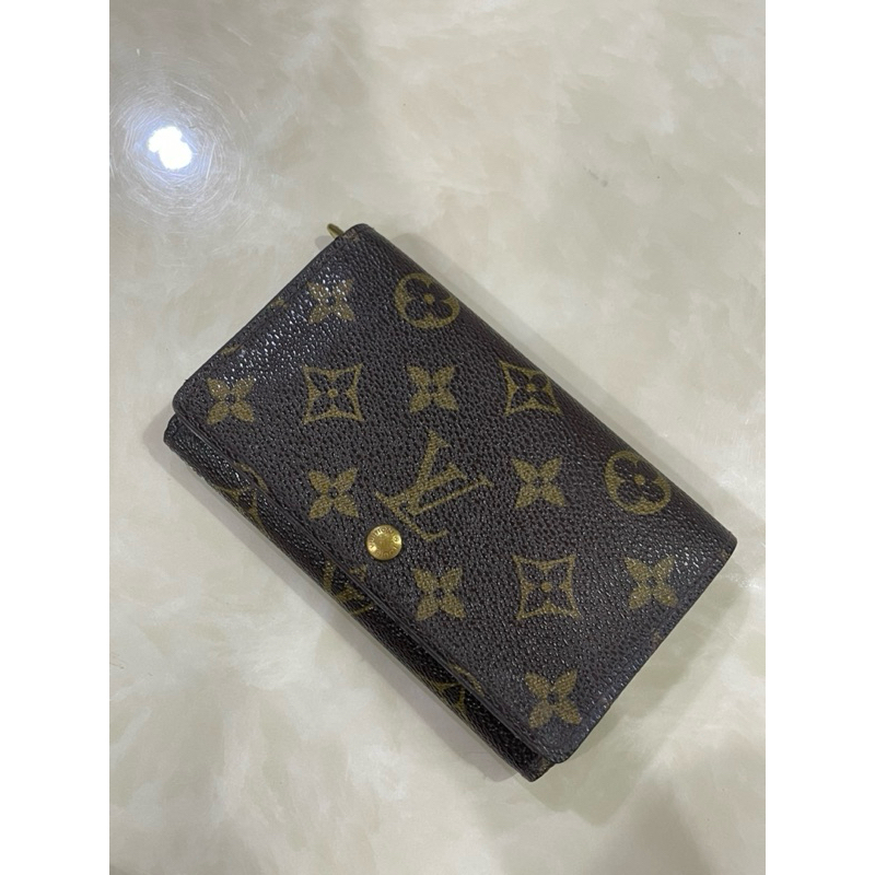 ของแท้ LV Tresor monogram wallet