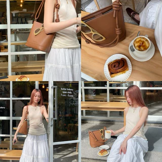Littlewhitestore Barry Bucket Bag กระเป๋าได้ 3 สาย