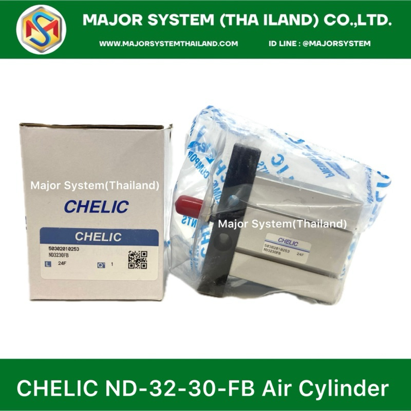 CHELIC ND-32-30-FB ND-Free Mount Cylinder, กระบอกลม