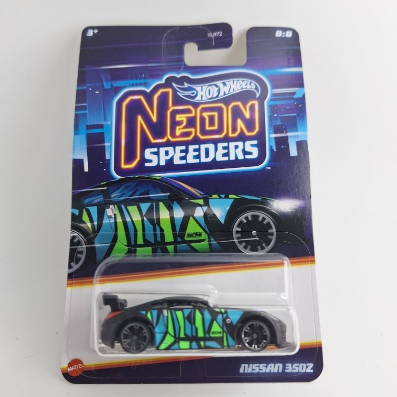 รถเหล็ก Hotwheels NISSAN 350Z NEON SPEEDERS (ib23)