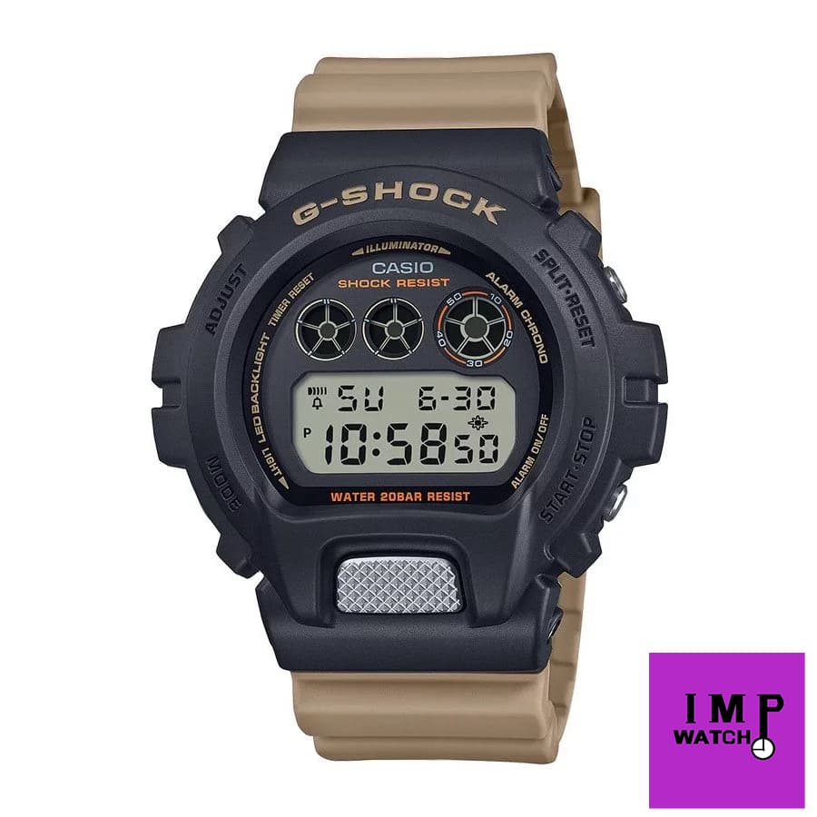 นาฬิกาผู้ชาย G-Shock รุ่น DW-6900TU-1A5 ดำน้ำตาล ประกัน Cmg 1 ปี รุ่นใหม่ล่าสุด