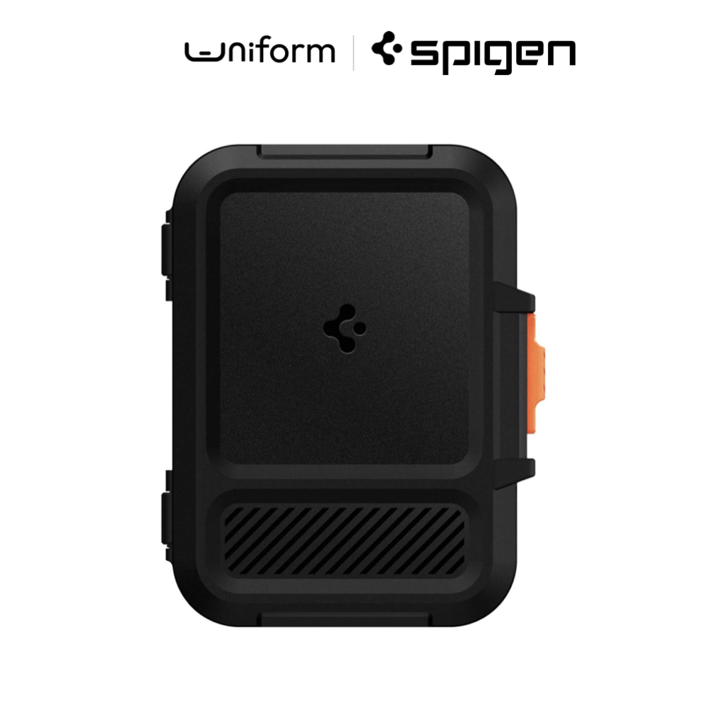 ซองใส่บัตรแม่เหล็ก SPIGEN Lock Fit MagFit Magnetic Wallet Card Holder up to 6 Cards - Black