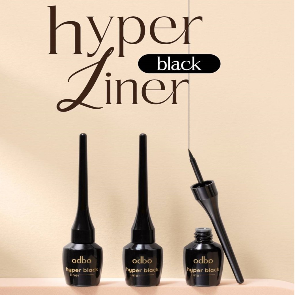 OD3002 Odbo Hyper Black Liner โอดีบีโอ ไฮเปอร์ แบล็ค รูปที่ 2