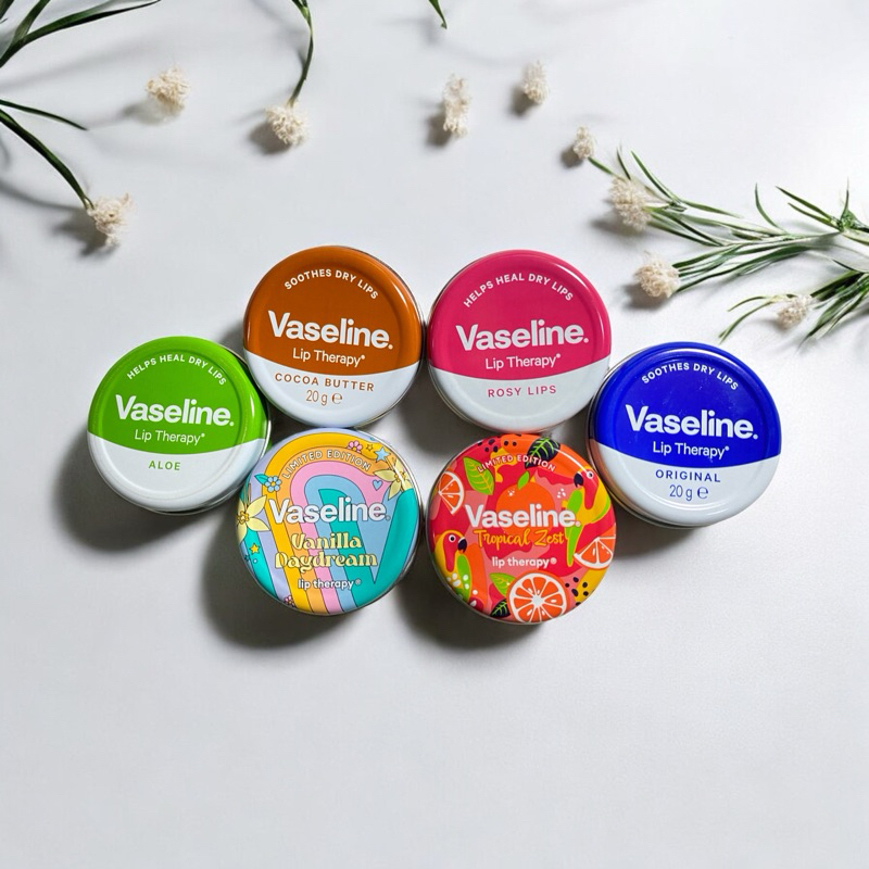 พร้อมส่ง ของแท้100%จาก??ลิปบาล์มวาสลีน Vaseline Lip Therapy 20g ของแท้จากอังกฤษ ??