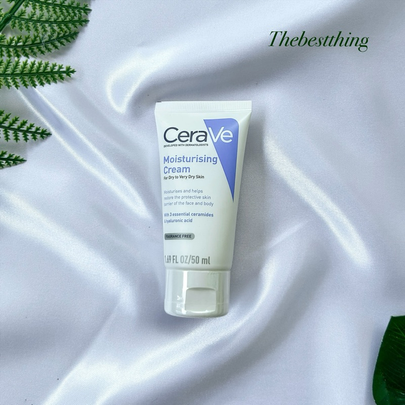 แท้ % ฉลากไทย CERAVE Moisturising Cream เซราวี มอยซ์เจอไรซิ่งครีม 50ml