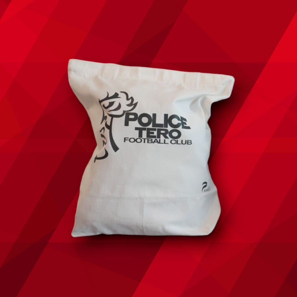 กระเป๋าถุงผ้าดิบใหญ่ police tero
