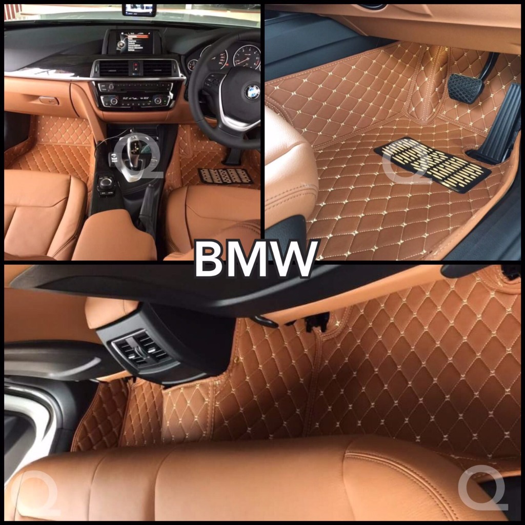 (รับประกัน2ปี) พรม6D BMW F30 แท้ รุ่นหนา ตรงรุ่น (ฟรีแถม4) QUARKของแท้