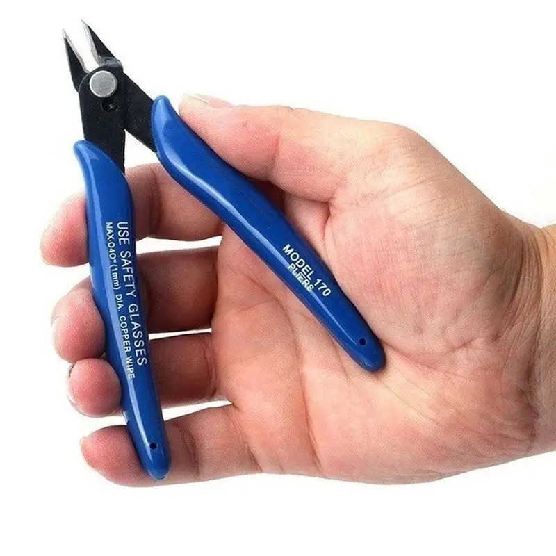 คีมตัดอเนกประสงค์ ชนิดคม Snips Flush Pliers Nipper ตัดเก็บงานโมเดล / เส้นพลาสติก / สายไฟ และอื่นๆ